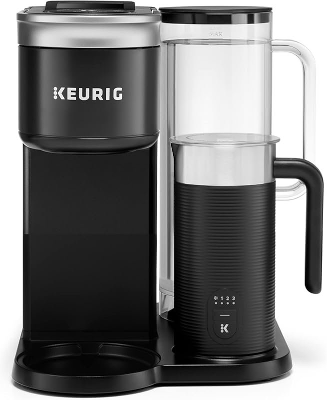 Keurig K-Café SMART WiFi Coffee Maker with Frother, Latte & Cappuccino