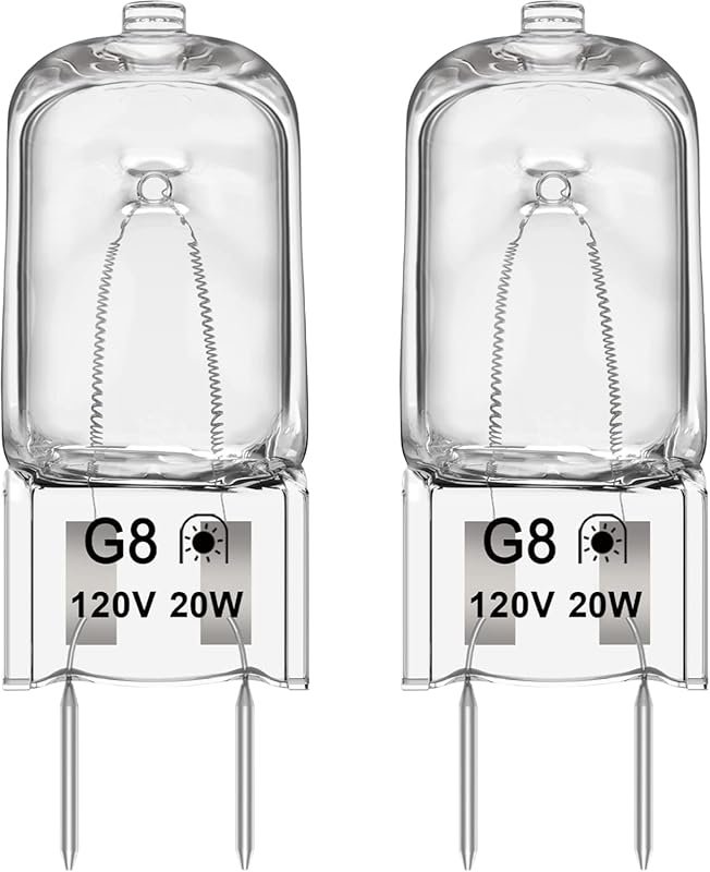G8 20W Under-Microwave Light Bulb for GE/Samsung/Maytag, Night Light,