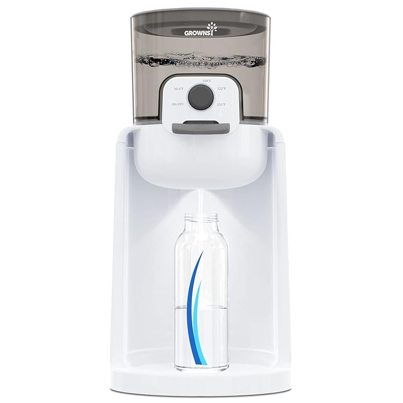 GROWNSY Instant Baby Bottle Warmer with Precise 4‑Temperature Control,