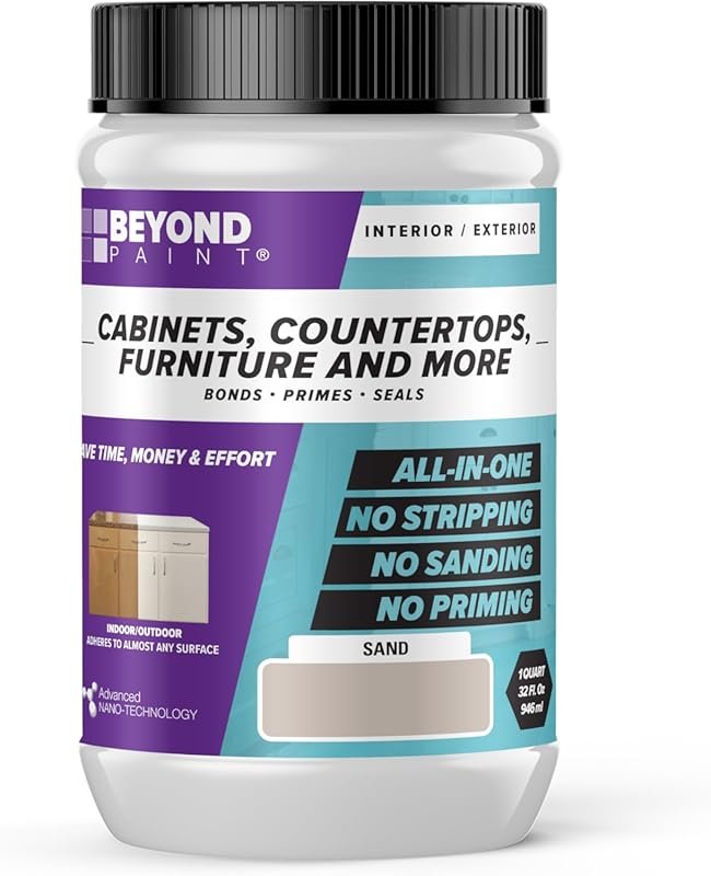 Beyond Paint All-in-One Refinishing Paint Quart Matte Finish Cabinets 