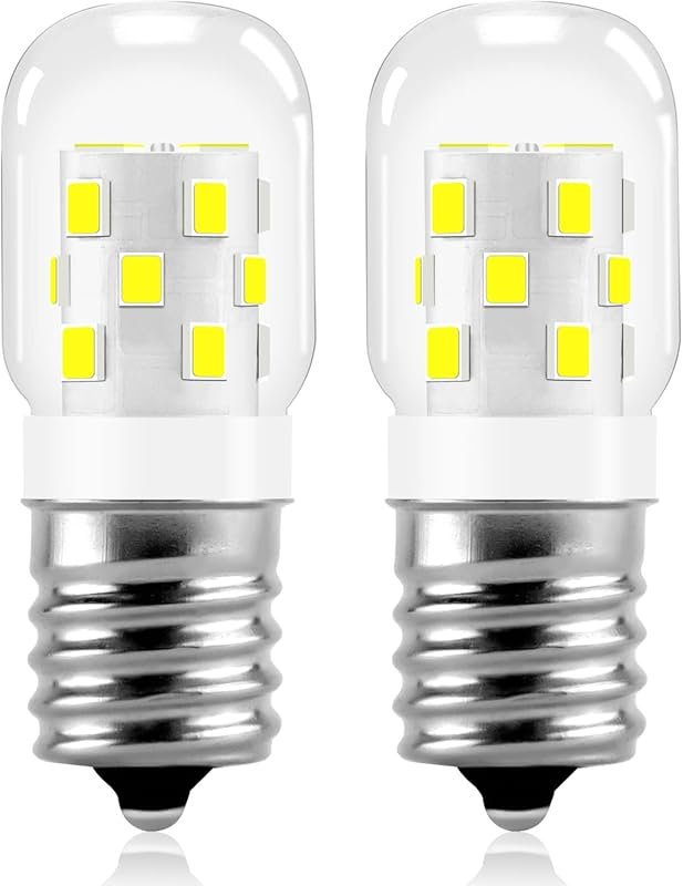 E17 LED Microwave Appliance Bulb, 3W 380LM Daylight White, 6000K Super