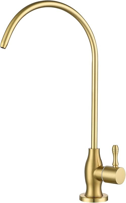 Brushed Gold Under Sink RO Drinking Water Faucet for Kitchen Bar Sink