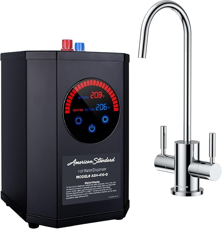 American Standard Polished Chrome Dual Handle Digital Hot Water Dispen