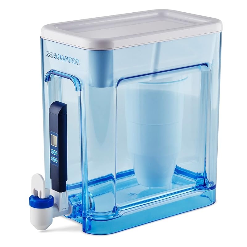ZeroWater 5-Stage Filter Dispenser with TDS Meter for Lead & Chromium