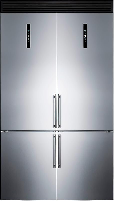 Summit 48‑Inch Counter‑Depth French‑Door Refrigerator‑Freezer, Energy