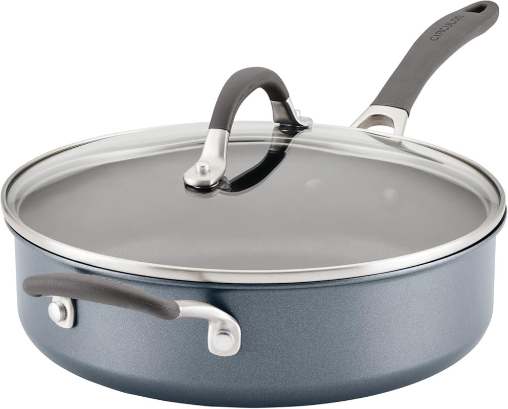 Circulon A1 Series ScratchDefense Nonstick 5-Quart Saute Pan with Lid,