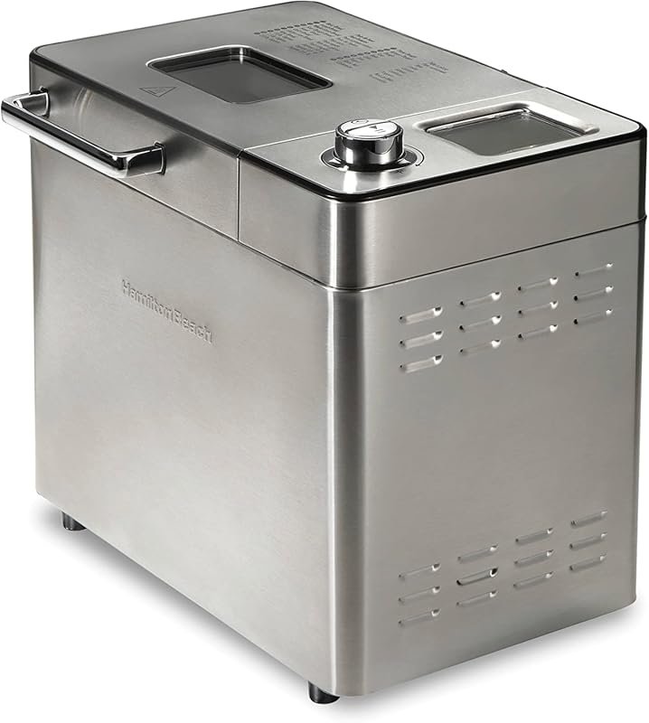 Hamilton Beach Dough & Bread Maker with Fruit/Nut Dispenser, 2lb, 21 S