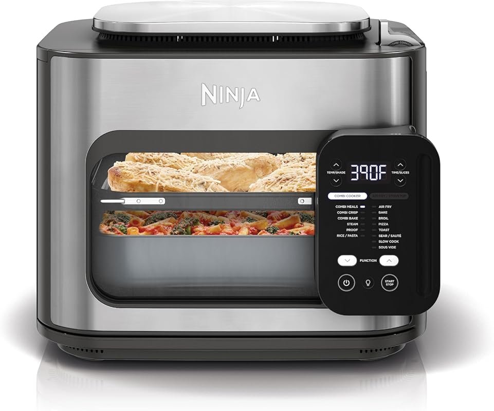 Ninja Combi Multicooker & Air Fryer – 14-in-1, Complete Meals in 15 Mi