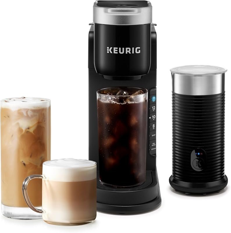 Keurig K-Café Barista Bar Single Serve Coffee Maker with Frother, Hot 