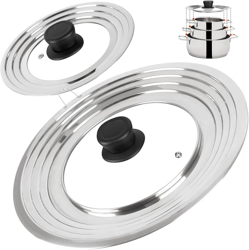 Universal Tempered Glass Lid Fits 6