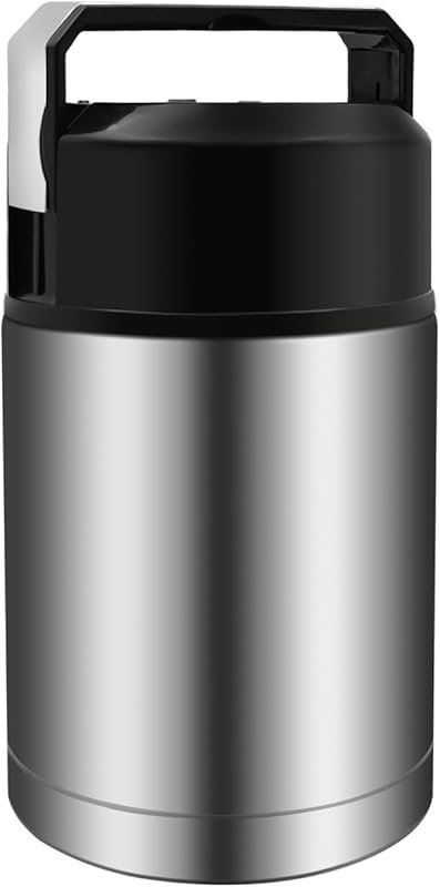 35oz Stainless Steel Vacuum Insulated Food Jar with Wide Mouth & Leakp