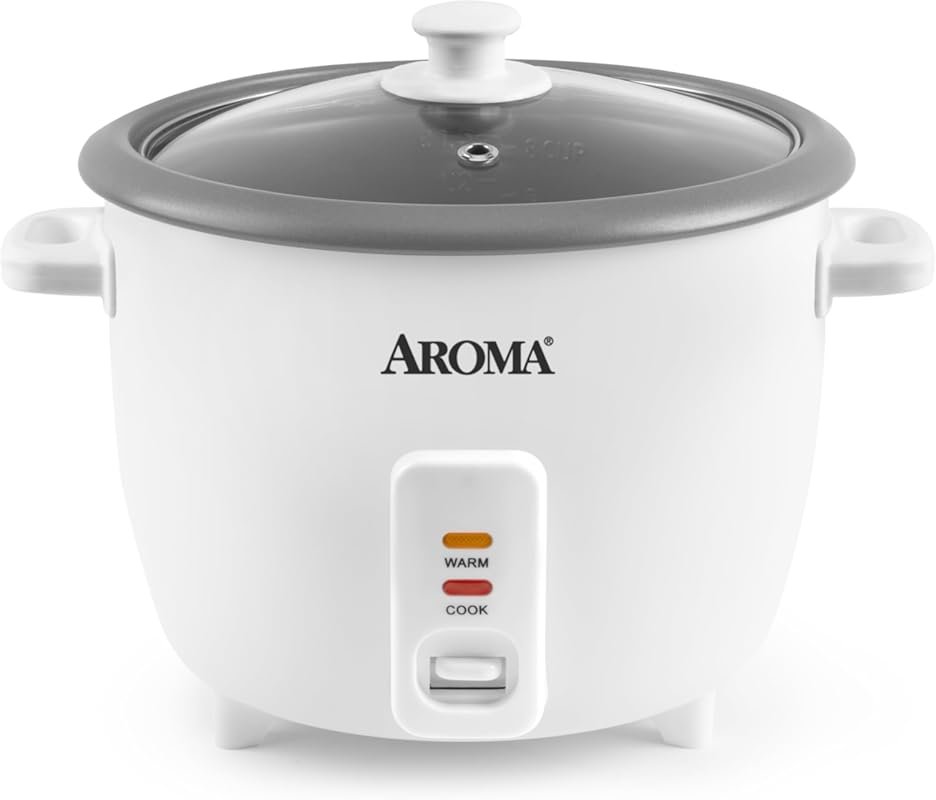 AROMA® 16-Cup Pot-Style Rice Cooker with One-Touch Control and Soup Wa