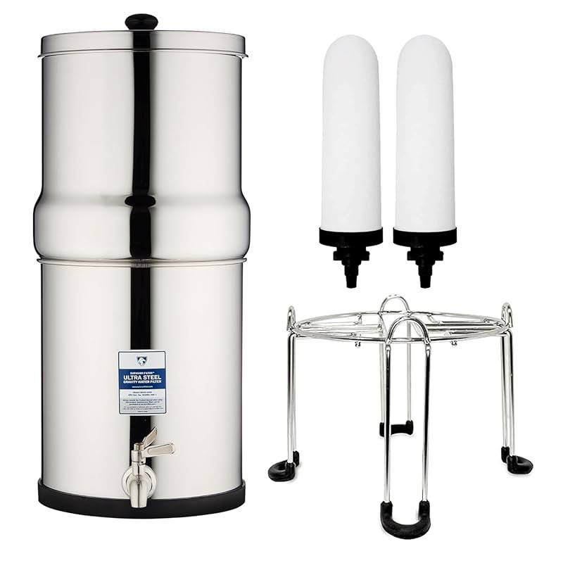 Survivor Filter Ultra Gravity Water Filter System – Stainless Steel Co