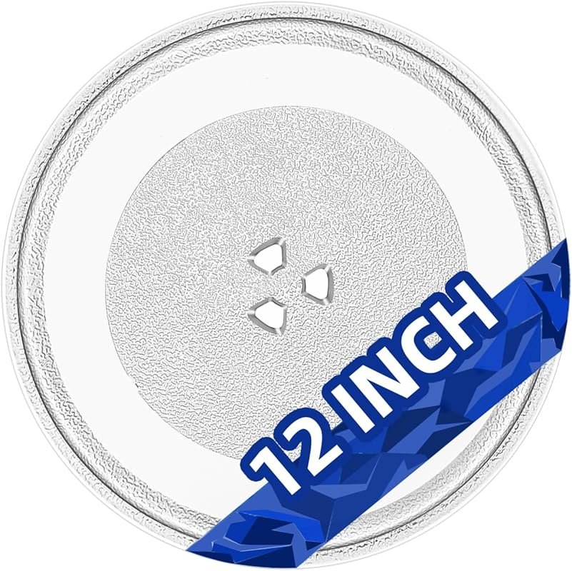 Whirlpool 12” Compatible Microwave Glass Plate for Over-the-Range Mode