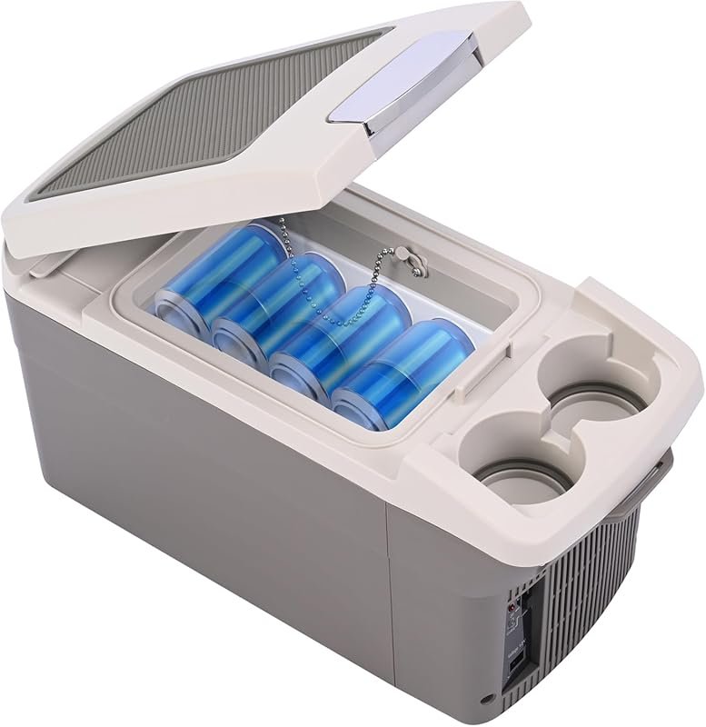 ICEROVER 6L 12V Car Refrigerator Cooler/Warmer, Portable Compact Therm