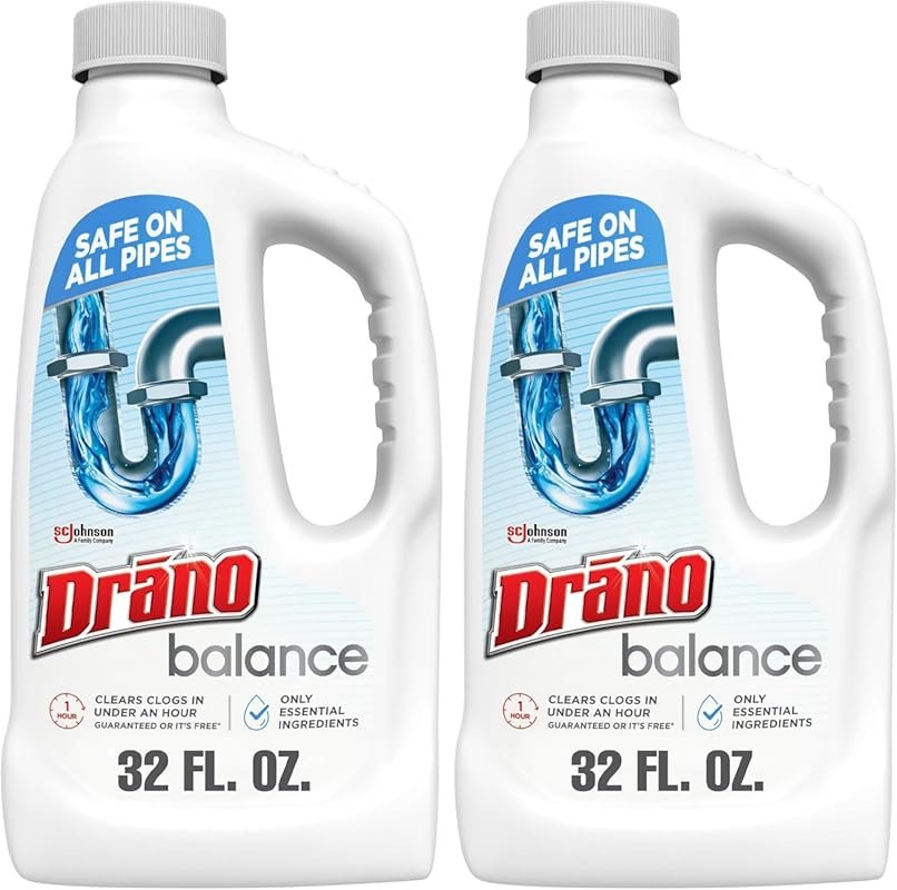 Drano Balance Drain Clog Remover, Non-Corrosive, 32 Fl Oz