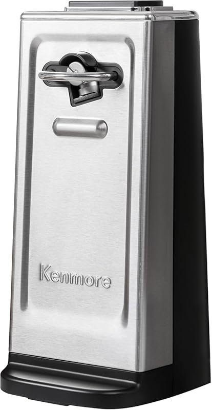 Kenmore Electric Can Opener with Automatic Side-Cut Blade, Extra-Tall,