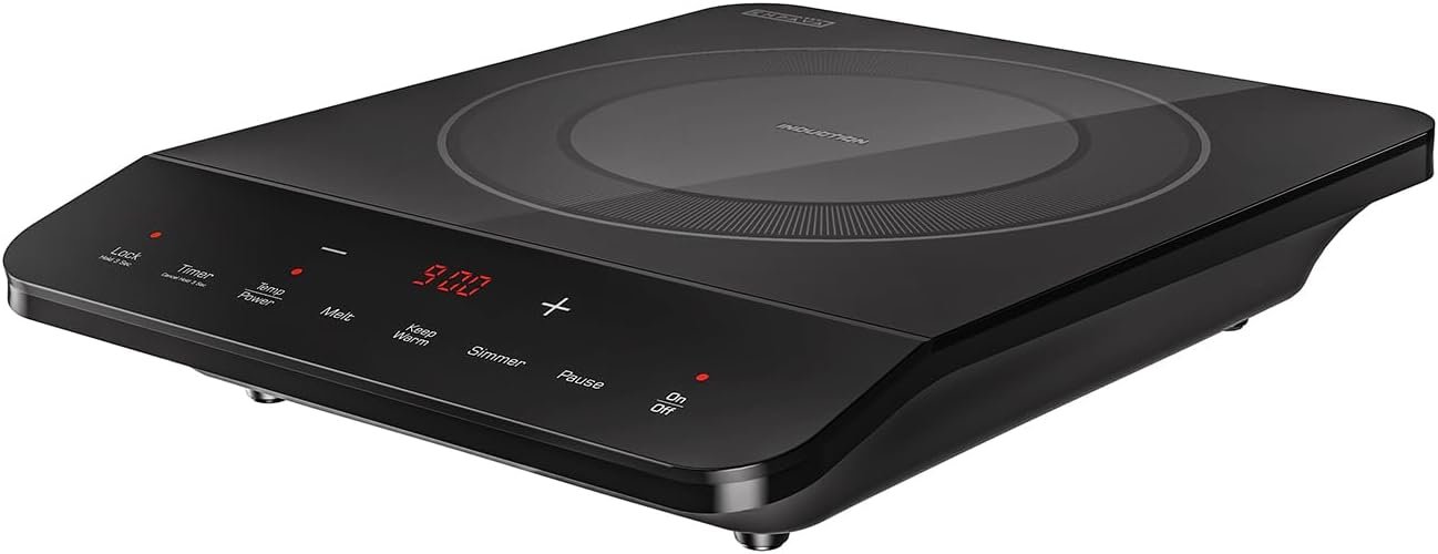 Empava Portable Induction Hot Plate, Single Burner Cooktop, 3 Preset M