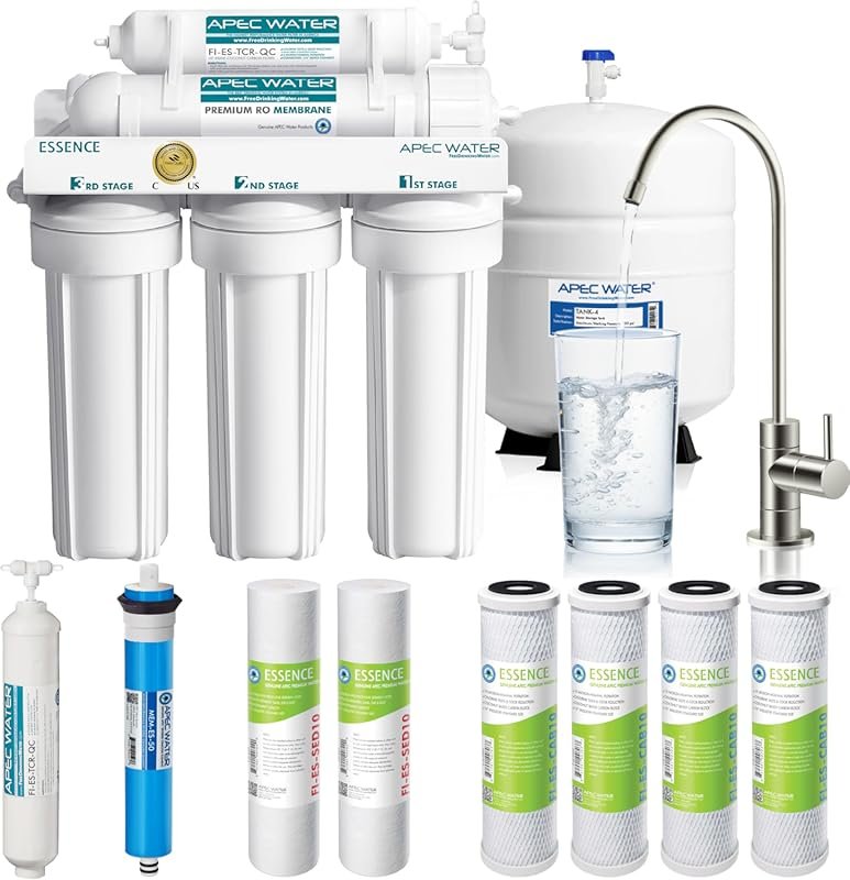 APEC Essence Series 5-Stage WQA Certified Ultra Safe Reverse Osmosis D