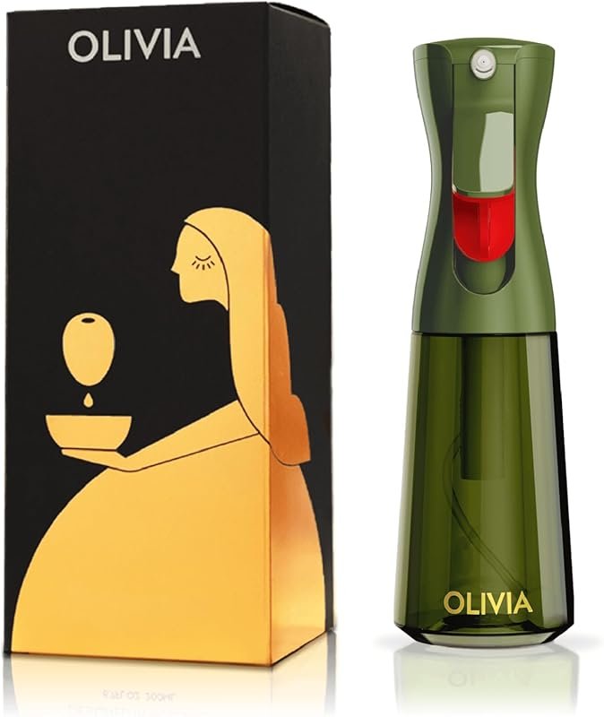 Flairosol Olivia 200ml Glass Oil Sprayer with Portion Control for Air 