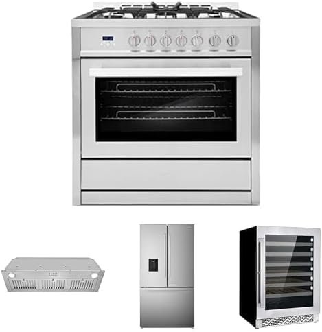 COSMO 4-Piece Kitchen Appliance Package: 36