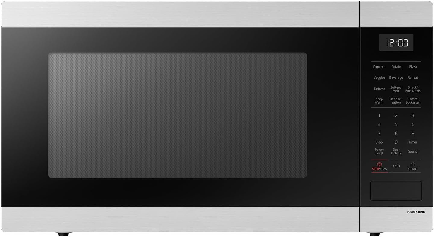SAMSUNG 1.9 cu. ft. Countertop Microwave with Sensor Cooking and Stain