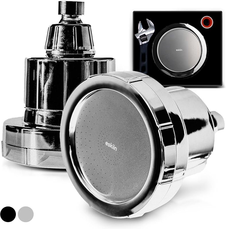 Eskiin Filtered Showerhead for Healthy Hair & Skin, High Pressure Hard
