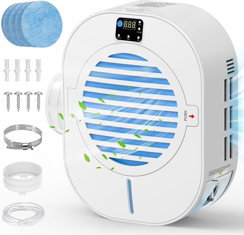 Kiss Core 4-in-1 Indoor Dryer Vent with Dehumidifier, Lint Trap & Smar