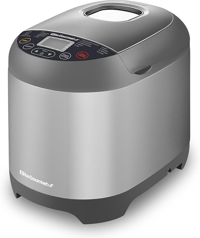 Rosewill 25-in-1 Bread Maker with 3 Loaf Sizes, Dual Heater & 15-Hour 