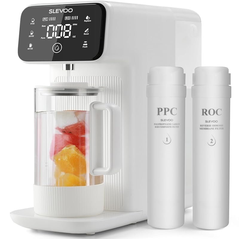 Reverse Osmosis Countertop 6-Stage RO System with Remineralization Pit