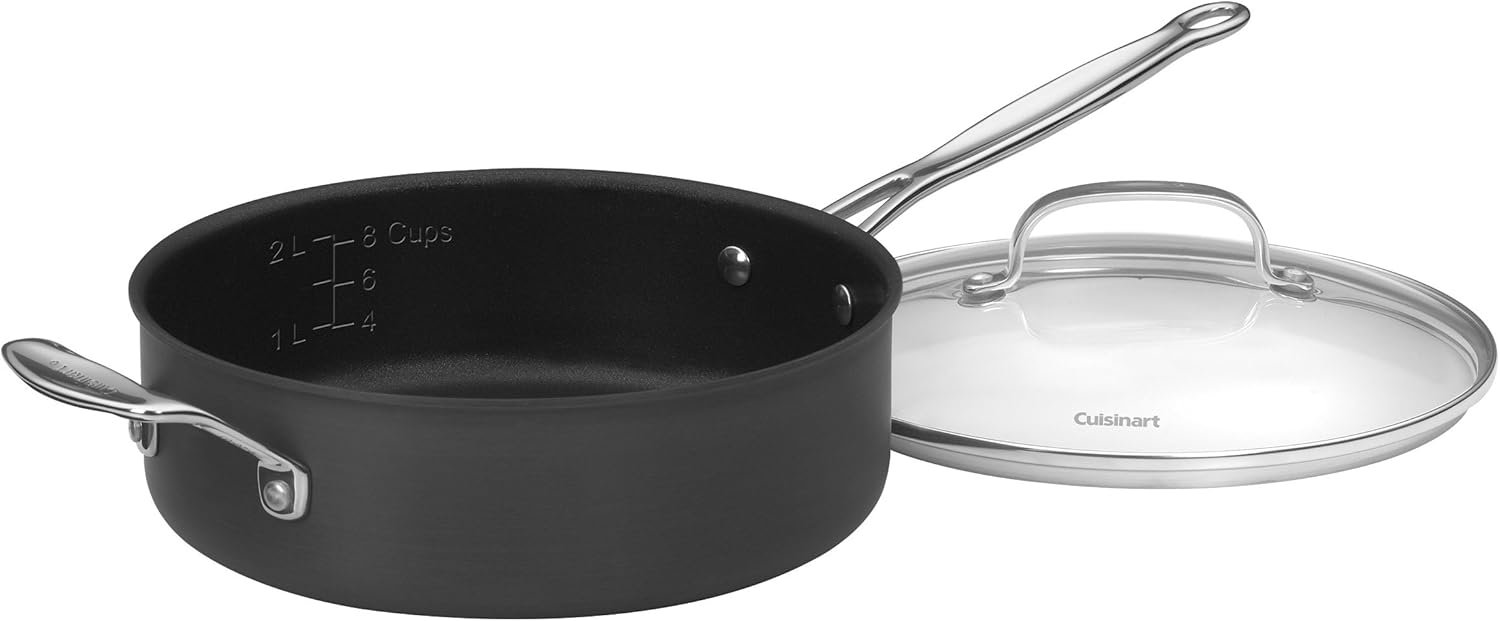 Cuisinart Chef's Classic 3.5QT Nonstick Saute Pan with Helper Handle &