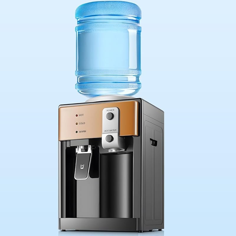 Housiwill Countertop Water Dispenser, Top‑Load Cooler for 1.2‑5 Gal, H
