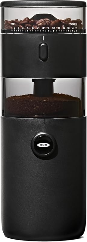 OXO Brew Compact Conical Burr Coffee Grinder for Consistent Grind Qual