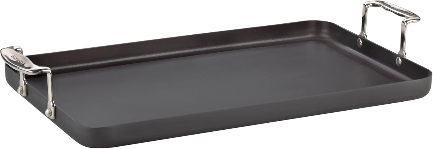 Cuisinart Chef's Classic Nonstick Hard Anodized Double Burner Griddle 