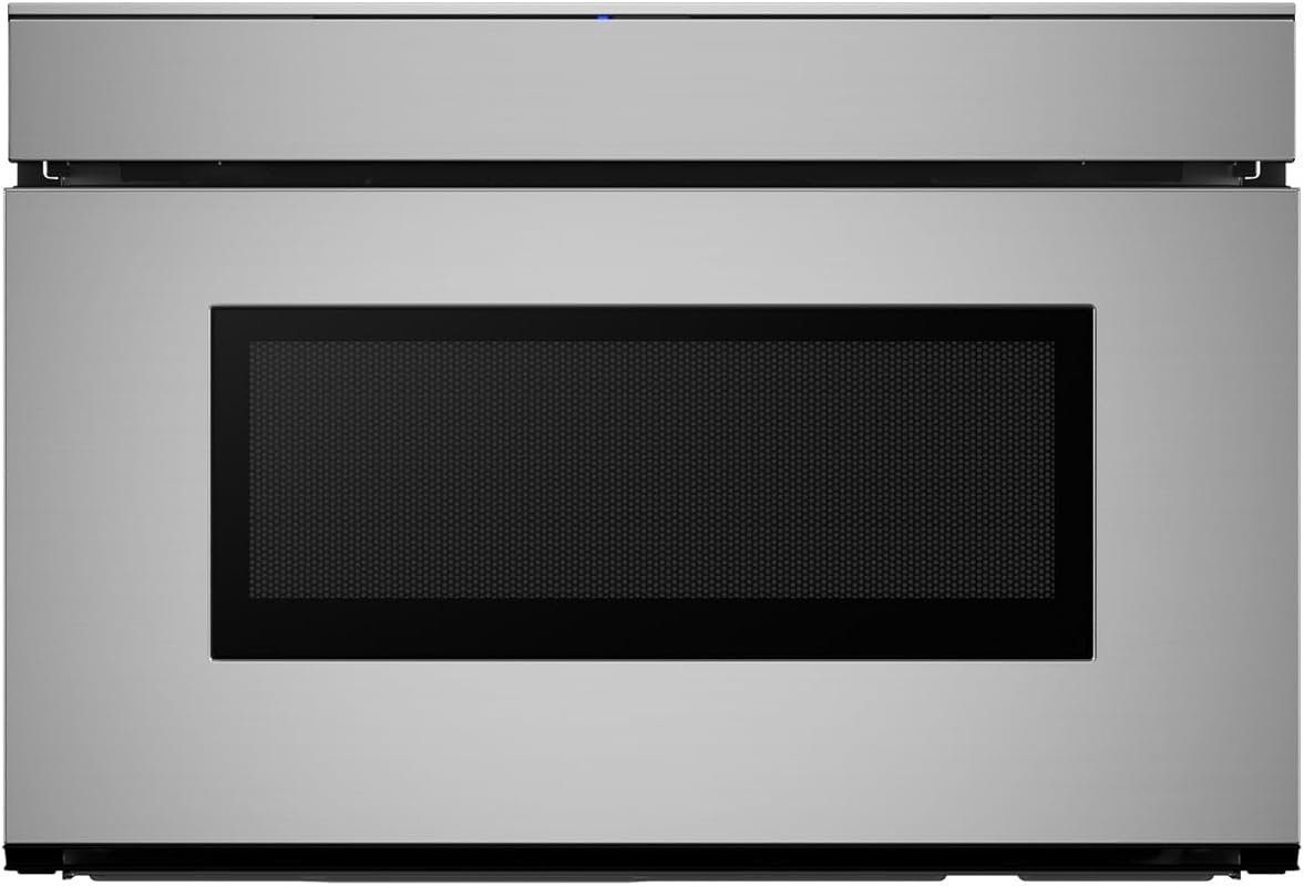 Sharp 24-inch Smart Microwave Drawer Oven with Alexa Compatibility, 1.