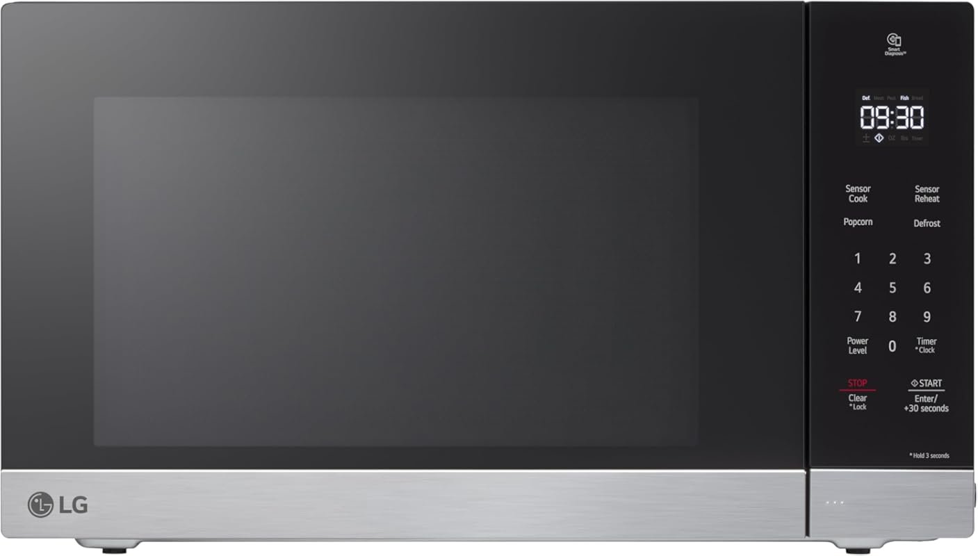 LG 2.0 Cu.Ft Smart Inverter Microwave with Sensor Cooking & 1200W