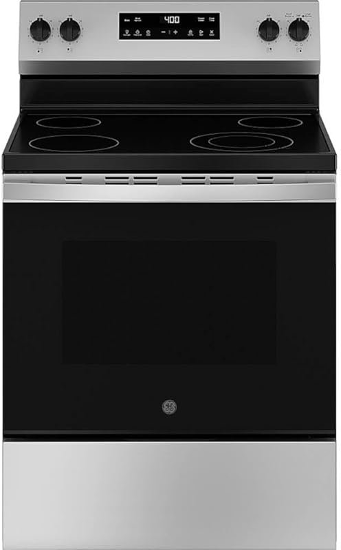 GE GRF400SVSS 5.3 Cu. Ft Freestanding Electric Range in Stainless Stee