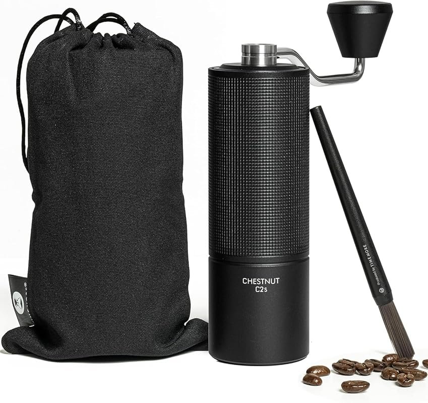 TIMEMORE Chestnut Full Metal Manual Coffee Grinder with CNC Conical Bu