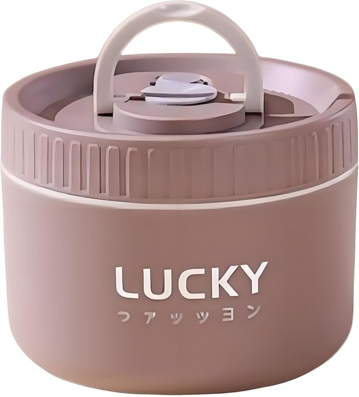 Stainless Steel Lunch Box, 3-Tier Insulated Bento Box Microwave Safe S