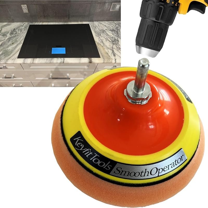 Keyfit Tools SmoothOperator PRO Glass Ceramic Cleaner Polishes Stove T