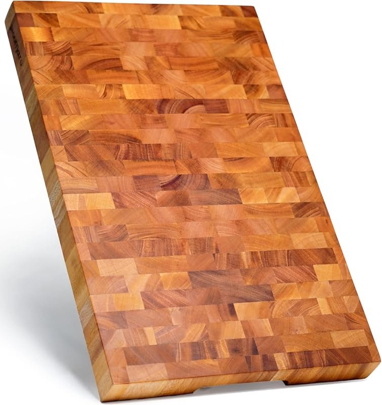 Mahogany End-Grain Butcher Block, 20