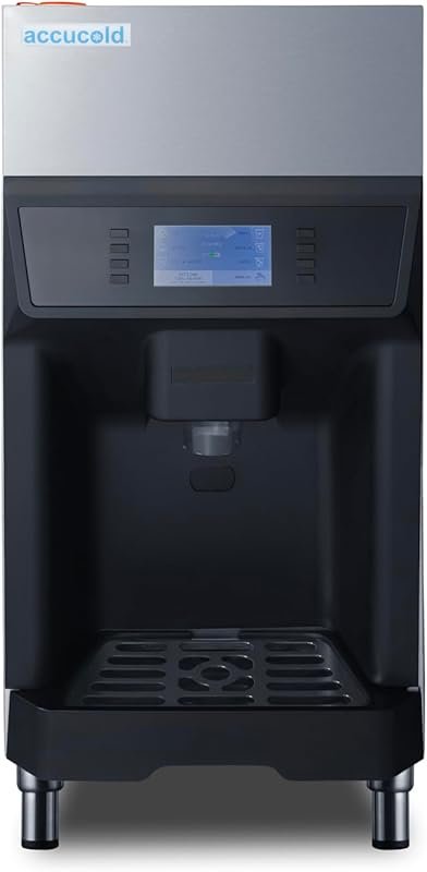 Accucold Commercial Countertop Ice & Water Dispenser with 220 lbs Dail