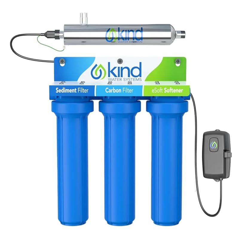 Kind Water Systems E-3000UV Whole House Salt-Free Softener & Filter wi