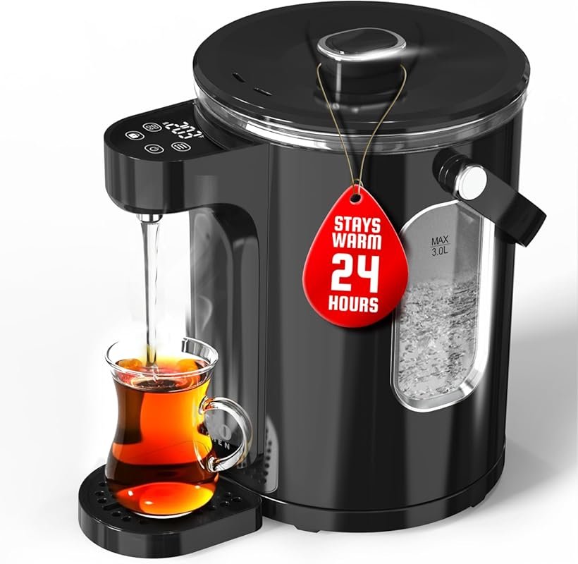NELO 3L Instant Hot Water Dispenser with 13 Temp Presets, Digital Cont