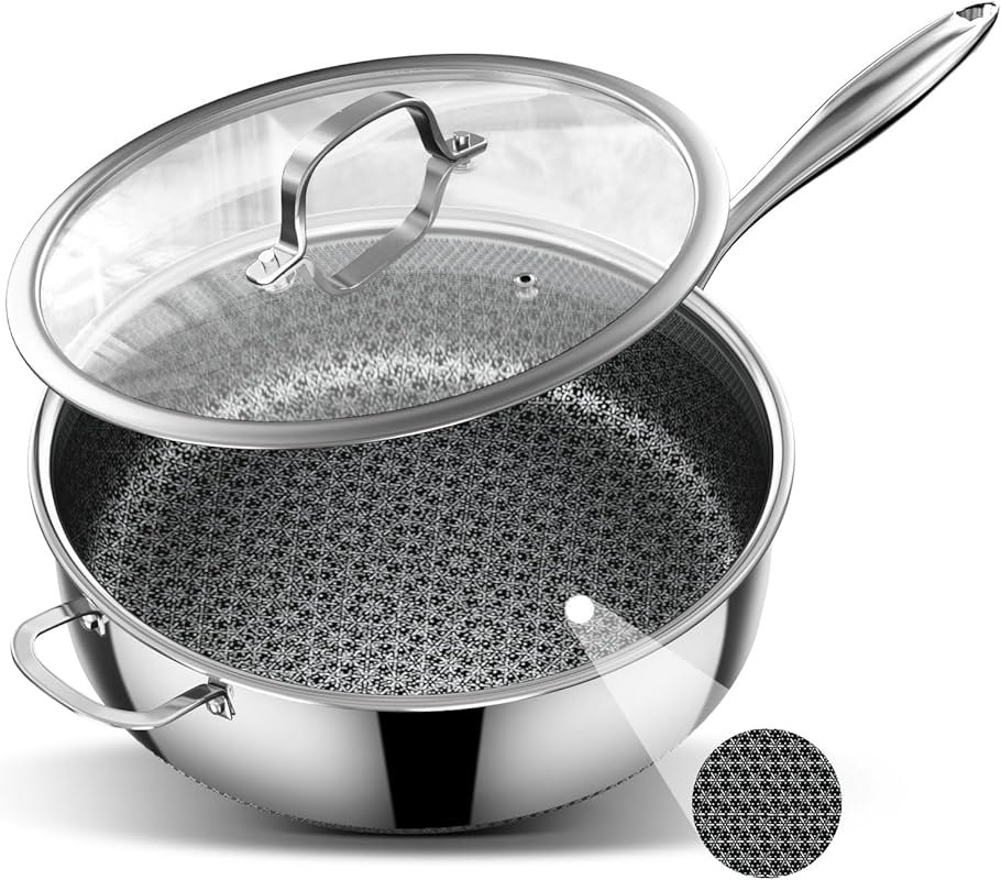 5QT Sauté Pan with Lid, 10