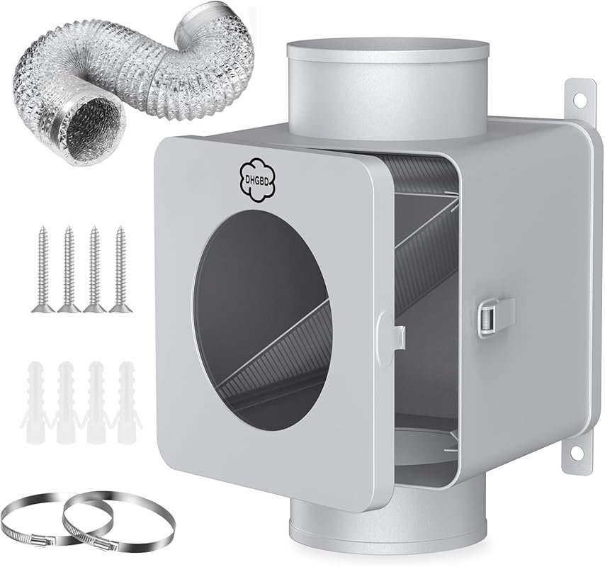 Metal Dryer Lint Trap with 4