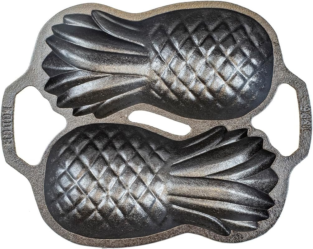 Lodge Cast Iron Pineapple Cake Pan