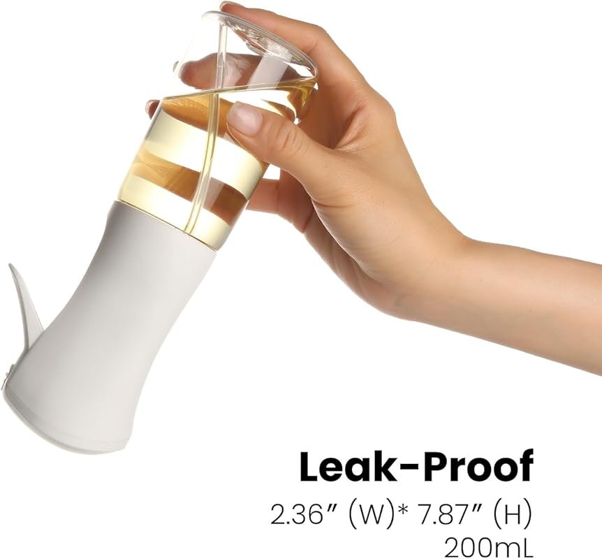 Mistifi PET Oil Sprayer 200ml Food Grade for Air Fryer & Nonstick Fryi