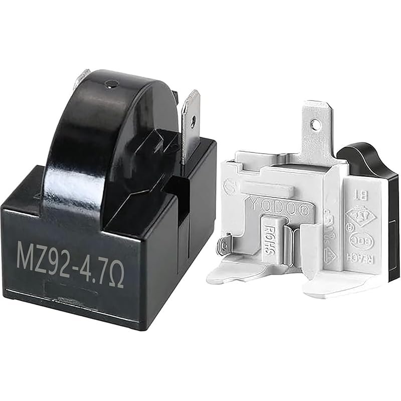 4.7 Ohm PTC Starter Relay with Overload Protector for Beverage Coolers