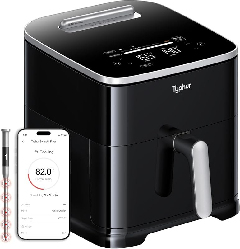 Typhur Sync 8‑qt AI Smart Air Fryer
